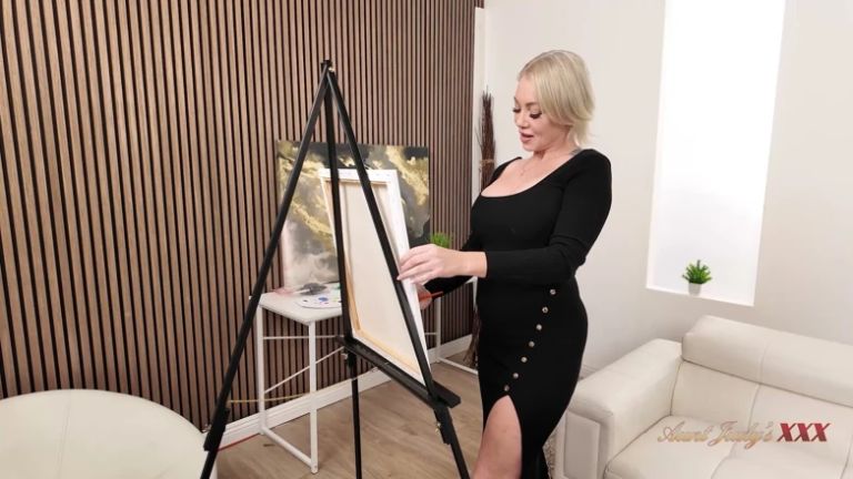 AuntJudysXXX - 49yo Busty Mature MILF Chloe Adams Shows You Her Appreciation