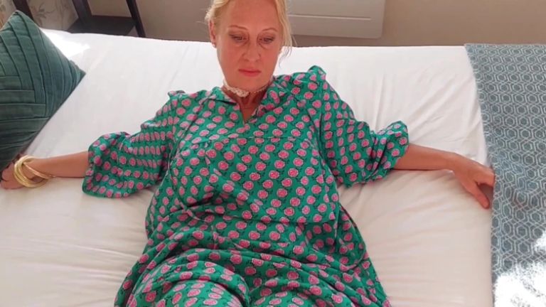 Beautiful Blonde Mature Wife Enjoys Sex