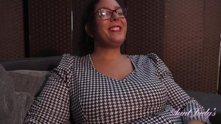 Auntjudys - Coming Home From the Club with Busty Hairy BBW MILF Cassy Hill (pov)