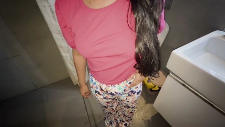 The Stepbrother-in-law Recorded a Video of His Stepsister-in-law While She Was Changing Clothes and Had Sex with Her