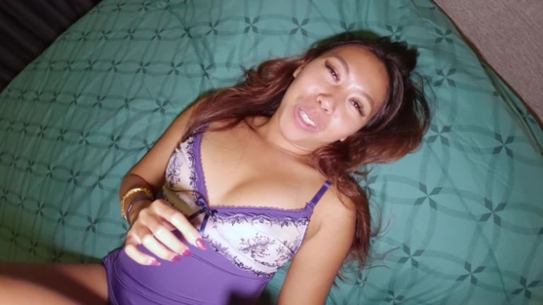 Slutty Asian Interracial Anal Creampie