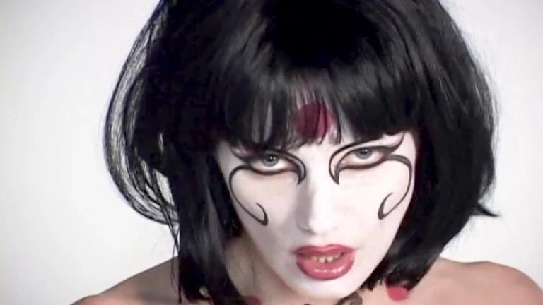 Brittany Andrews Amazing Dragon Body Paint Smoke Tease!
