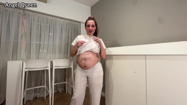 Sperm Storage Nurse My Giant Belly Gets Filled with Your Milk