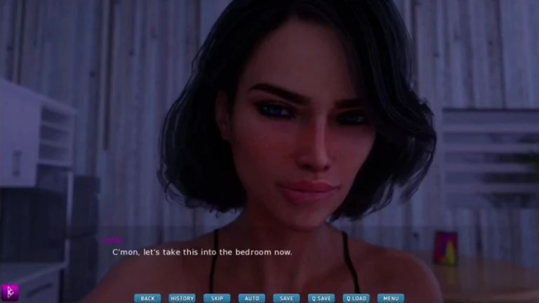 Lady with Big Boobs and Big Ass Finally Fucks Her Crush - Gameplay