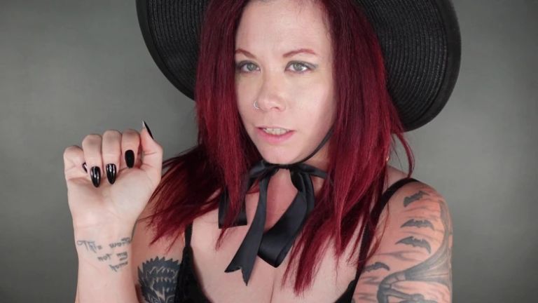POV Tickled Until Orgasm by Witch with Sharp Long Black Nails