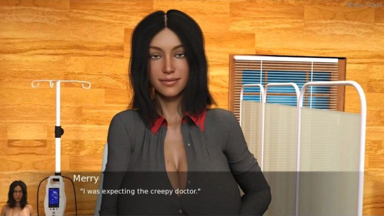 Project Hotwife - Merry's Doctor Visit and Male Doctor Holding Her Big Breast