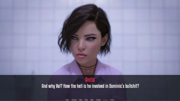 Anita's Internship - Gameplay - Roleplay - Petite Teen Pissing and Gives Blowjob and Fucks at Gloryhole
