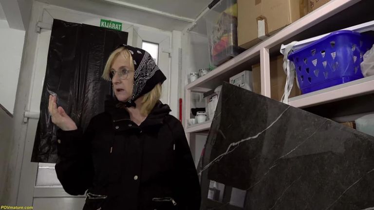 Chubby Mature Gets Rough POV Anus Stretched