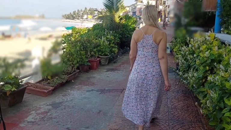 Mature Blonde Wife Enjoys Sex After Walk