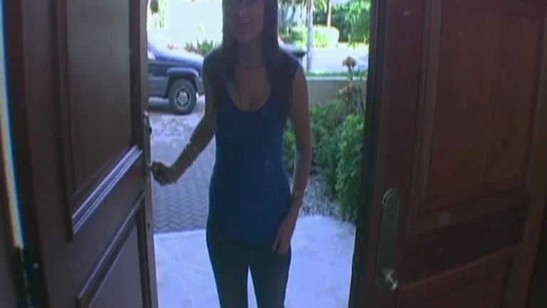 Brunette Slut Sucks Cock Then Rides Hard POV