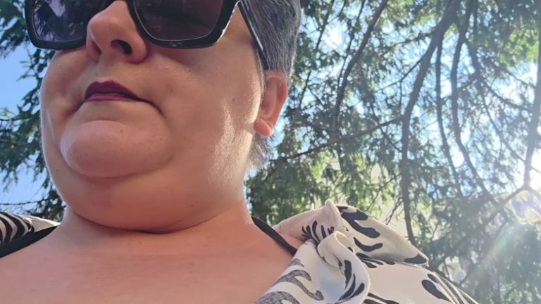 Hot Sun in the Garden Minimal Bikini, Camouflage Sandals and the Desire to Be Looked at