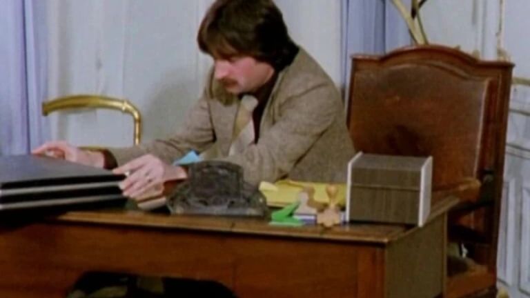 French Vintage Coworker Fucking at the Office