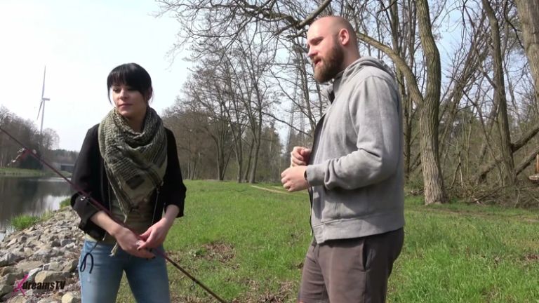 Elisa 18 &amp; Bella X - Outdoor Blowjob, Masturbating and Peeing in the Woods