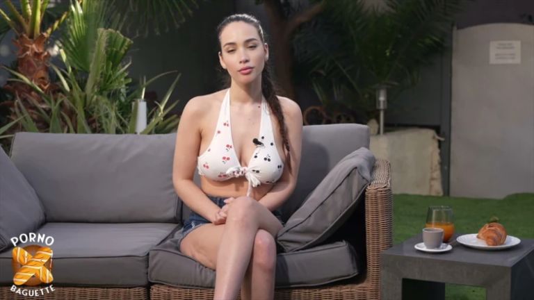With Her Big Natural Tits, Adriana Has Assets to Show off