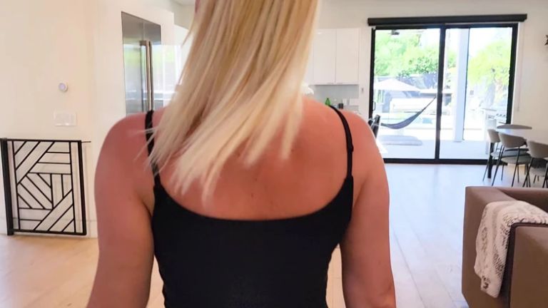 Fit Plumber Fixes Hot Blondes Pipes