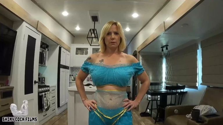Halloween with Stepmom - Jane Cane, Shiny Cock Films