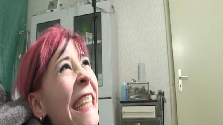 Sharp Redhead Slut at the Fake Doctor